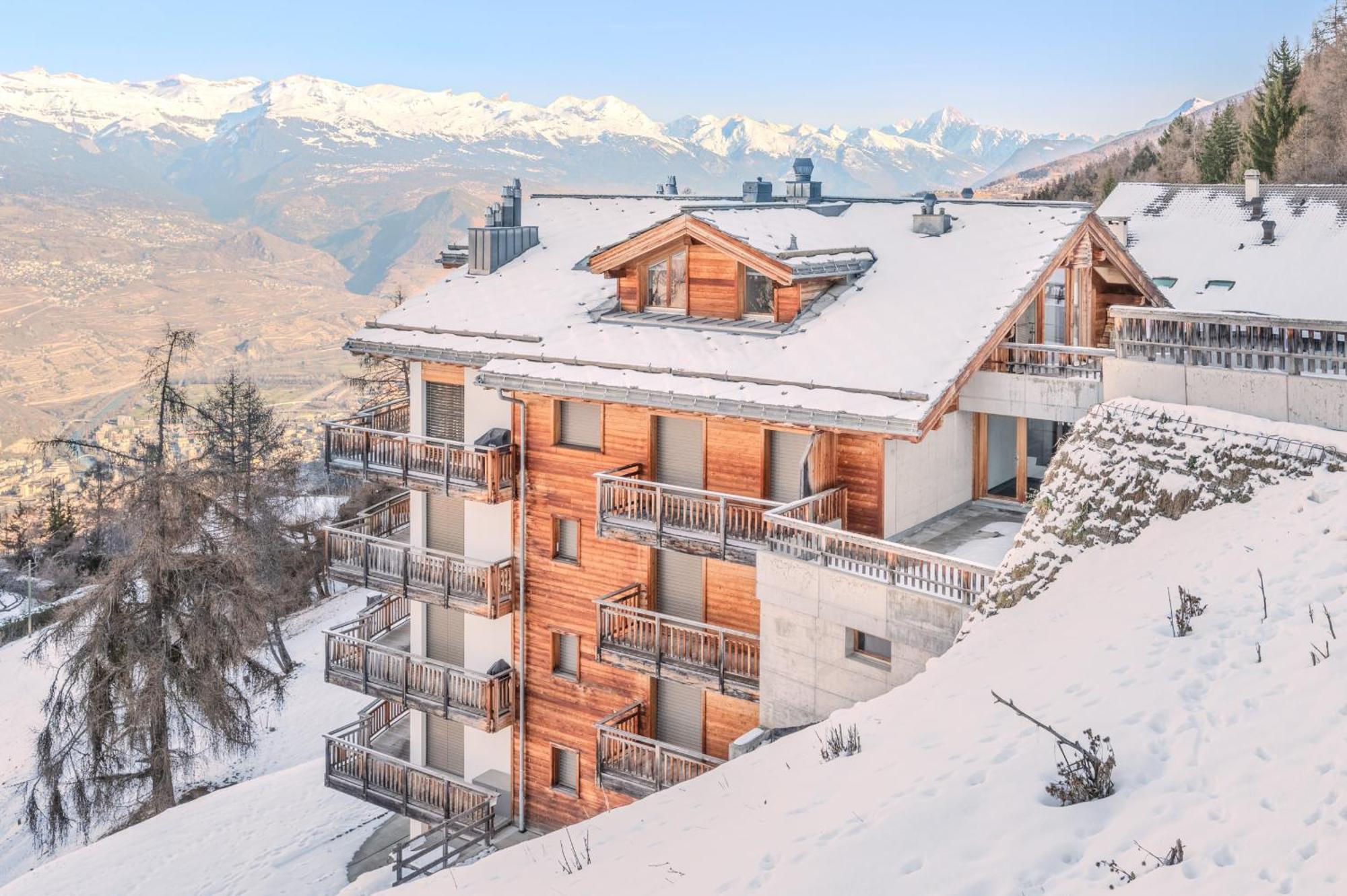Ski Paradise Mountain & Luxe Apartments Veysonnaz Extérieur photo
