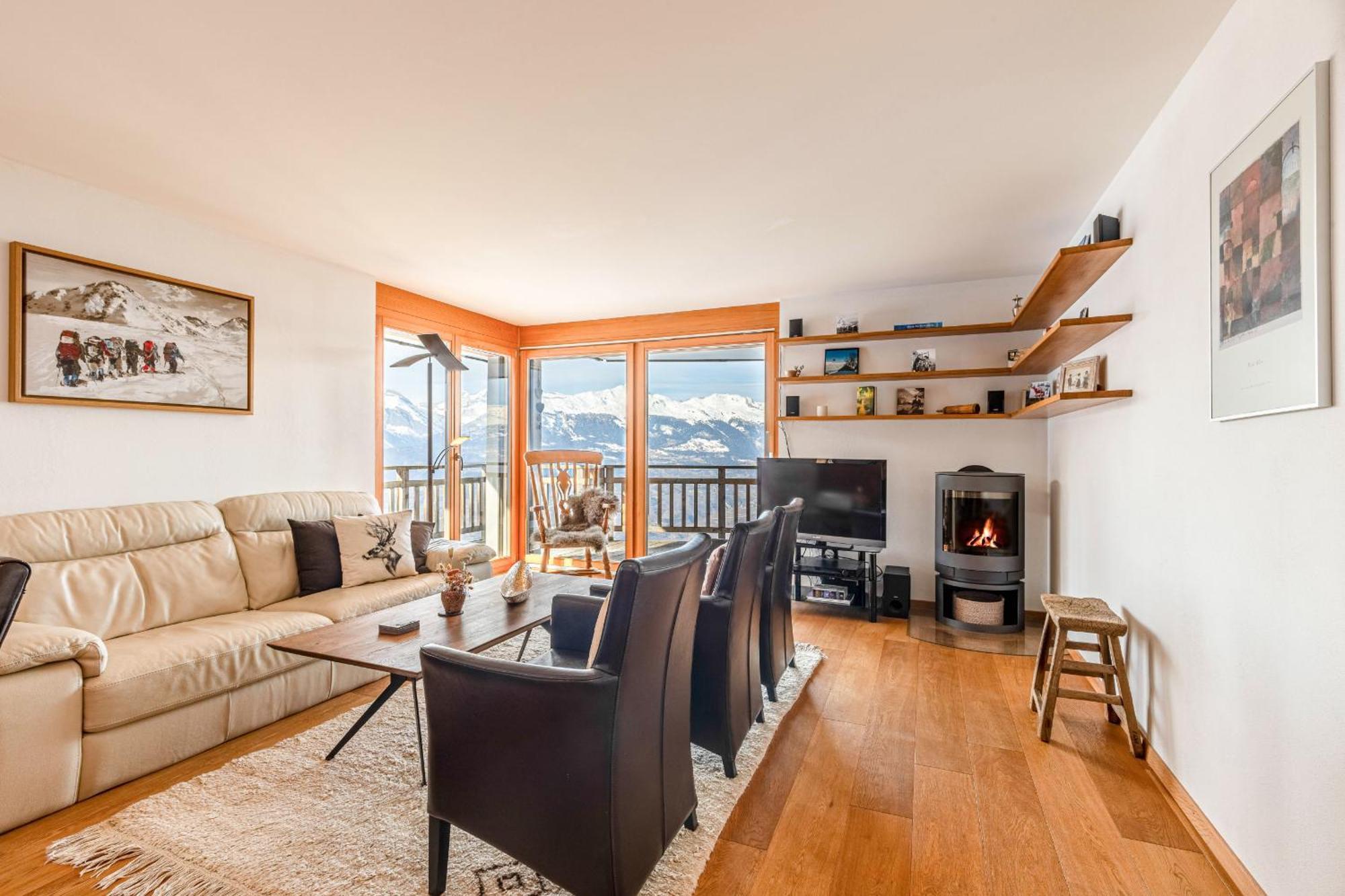 Ski Paradise Mountain & Luxe Apartments Veysonnaz Extérieur photo